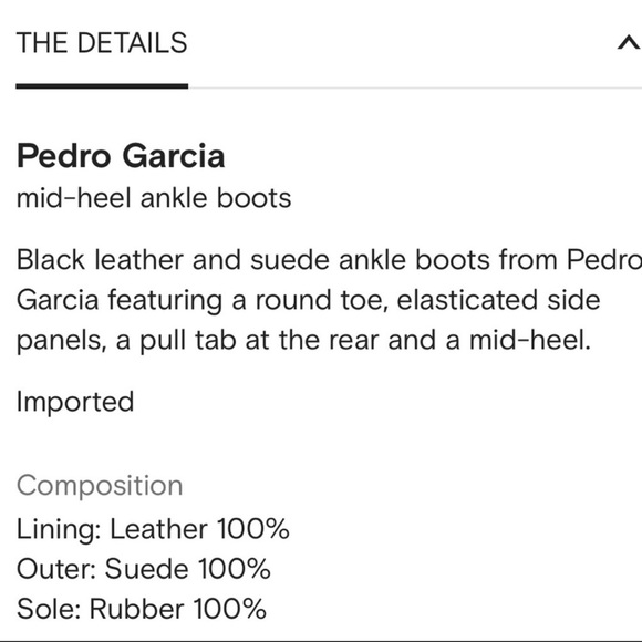🖤Pedro Garcia Suede Mid-heel Ankle Boots - Picture 13 of 13